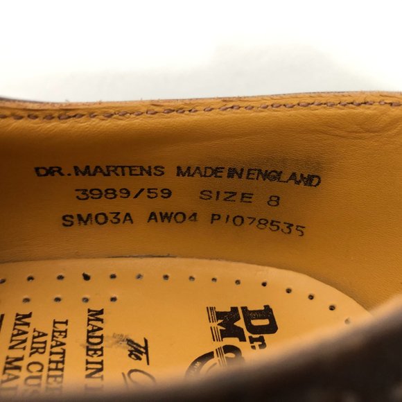 Dr Martens Brogue 3989 Oxford Shoes England EUC - Picture 6 of 10